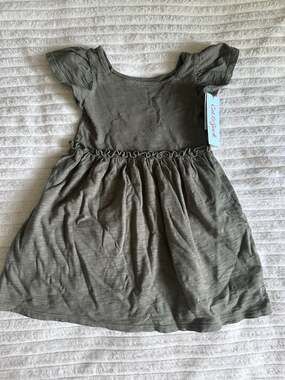 Cat & Jack | Dresses | Cat Jack Toddler Girls Sundress Aqua Green Short  Sleeve 0 Cotton Size 5t | Poshmark